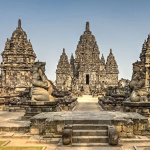Candi Sewu, Prambanan temple complex, Yogyakarta, Java, Indonesia