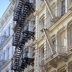 Cast Iron architecture, Greene Street, Soho, Manhattan, New York City, USA