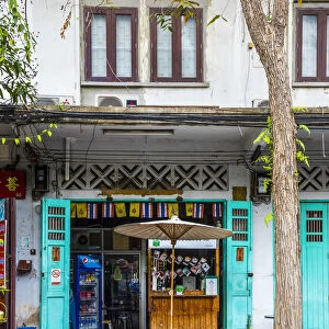Chinese shophouse, Bangkok, Thailand