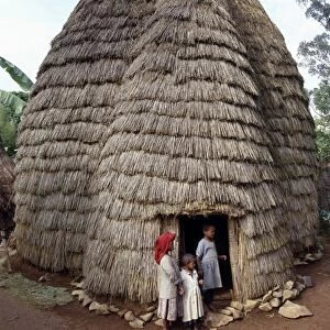The Dorze people living in highlands west of the Abyssinian