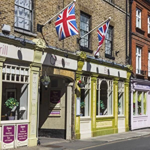 England, Berkshire, Eton, Eton High Street, Colourful Shop Fronts