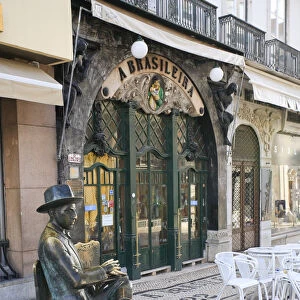 Historic Pastelaria A Brasileira, Baixa District, Lisbon, Portugal