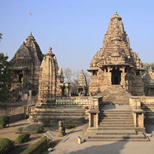 Matangeshvara and Lakshmana Hindu temples, UNESCO World Heritage site, Khadjuraho