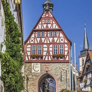 Old town hall in the old town of Oberursel, Taunus, Hesse, Germany