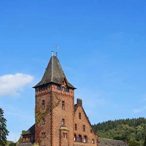 Saareck castle, Mettlach, Saarland, Germany