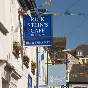 UK, England, Cornwall, Padstow, chef Rick Steins Cafe and Bed and Breakfast