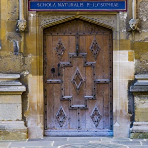 UK, England, Oxford, University of Oxford, Bodleian Library, Doors