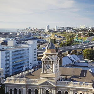 View of City Hall and downtown Port Elizabeth, Eastern Cape, South Africa