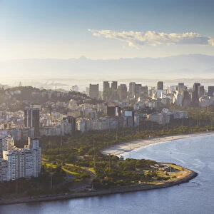 View of Flamengo and Centro, Rio de Janeiro, Brazil