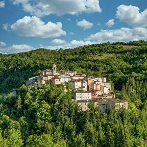 View over Preci, Umbria, Italy