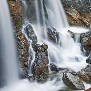 Waterfall Kuhfluchtfaalle - Germany, Bavaria, Upper Bavaria, Garmisch-Partenkirchen