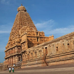 Architecture; Asia; Asian; Ethnic; Horizontal; India; Indian; People; Tamil Nadu; Tanjore