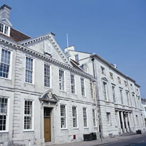 ENGLAND East Sussex Lewes Lewes Crown Court exterior