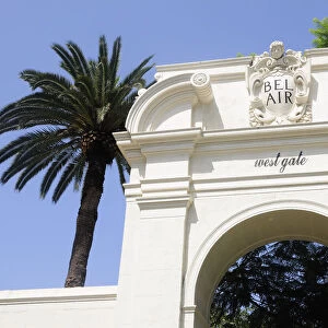 Entrance gate to Bel Air
