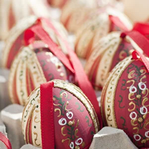 Hand-painted and hand decorated egg shells to celebrate Easter at the Old Vienna Easter