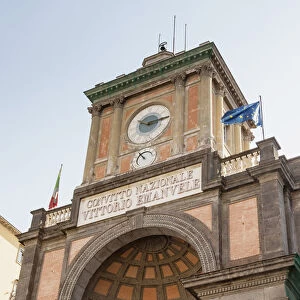 Italy, Campania, Naples, Convitto Nazionale Vittorio Emanuele, Piazza Dante