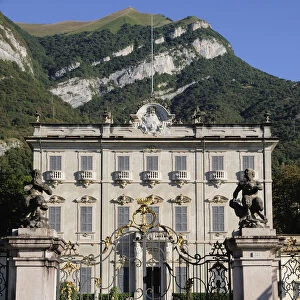 Italy, Lombardy, Lake Como, grandiose Villa at Tremezzo