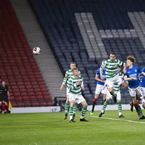 Rangers Nathan Young-Coombes Scores the Thrilling Third Goal in the 2003 Scottish FA Youth Cup Final: Celtic vs. Rangers at Hampden Park