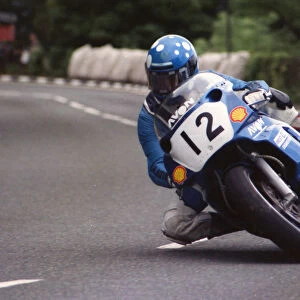 Dave Leach (Yamaha) 1990 Formula One TT