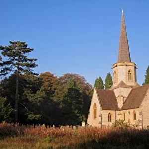 Holy Trinity Church, Penn Wood, Chilterns, Buckinghamshire, England, september