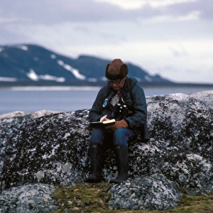 HUMANS EUROPEAN Ronald Lockley on Amsterdam Spitzbergen August 82