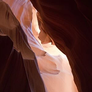 Upper Antelope Canyon was formed by erosion of Navajo Sandstone, primarily due to flash flooding where during monsoon