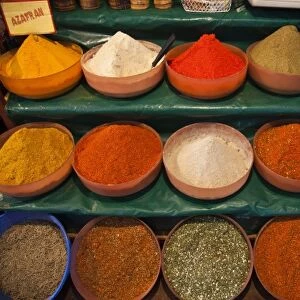Argentina, Salta Province, Salta. Mercado Central: spices