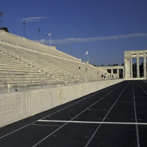 Europe, Greece, Athens. Olympic Stadium