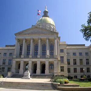 The Georgia State Capitol building in Atlanta