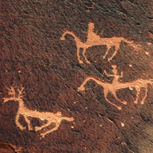 Petroglyph, Canyon de Chelly National Monument, Chinle, Arizona, USA