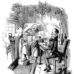 A CHRISTMAS CAROL. Ebenezer Scrooge and Bob Cratchit
