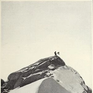 COOK: FAKE PEAK, 1906. Photograph that Frederick Cook claimed was the summit of Mt