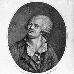 GEORGES DANTON (1759-1794). Georges Jacques Danton. French Revolutionary leader. Contemporary engraving