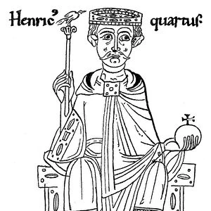 HENRY IV OF GERMANY (1015-1106). King of Germany and Holy Roman Emperor (1056-1106)