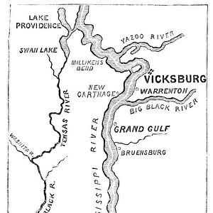 SIEGE OF VICKSBURG, 1863. General Ulysses S