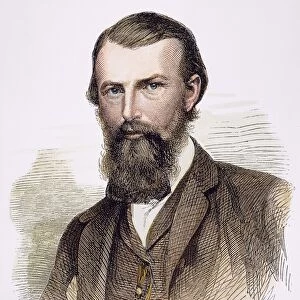 WILLIAM JOHN WILLS (1834-1861). Australian explorer: wood engraving, English, 1862
