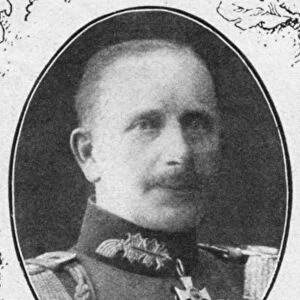 WOLFGANG FLECK (1879-1939). German general during World War I. Photograph, 1915