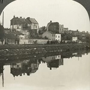 WWI: VISE, c1916. Vise, Belgium, scene of the first conflict of the war. Stereograph
