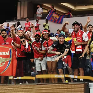 Arsenal vs. FC Barcelona: United Fans Showdown at SoFi Stadium (2023)