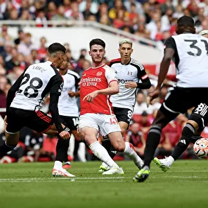 Arsenal vs. Fulham: Rice Controls the Midfield in 2023-24 Premier League Clash