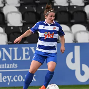 Arsenal Women vs. Reading Women: Barclays FA WSL Clash at Meadow Park - Emme Mitchell in Action (2020-21)