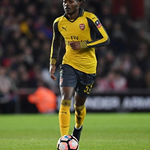 Arsenal's Ainsley Maitland-Niles in FA Cup Action against Southampton