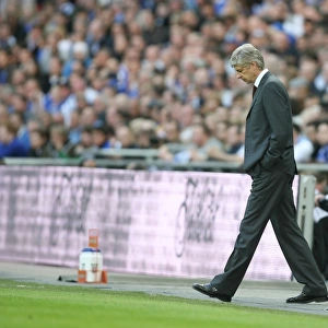 Arsene Wenger: Arsenal Manager Faces Defeat Against Chelsea in FA Cup Semi-Final at Wembley Stadium, 2009