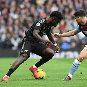 Bukayo Saka vs. Alexandre Moreno Lopera: Aston Villa vs. Arsenal FC, Premier League 2022-23