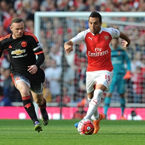 Cazorla Outruns Rooney: Arsenal's Thrilling Victory Over Manchester United, 2015/16 Premier League