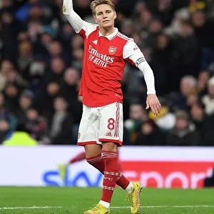 Martin Odegaard's Intense Battle: Arsenal vs. Tottenham, Premier League 2022-23