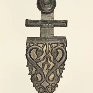 Bronze belt buckle, from Holzelsau
