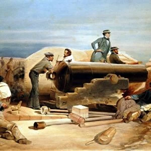 Crimean (Russo-Turkish) War 1853-1856: A Quiet Day in the Diamond Battery