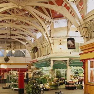 England, Oxford, indoor covered market