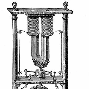 First magneto-electric motor built by Hippolyte Pixii c1832. This was the first application
